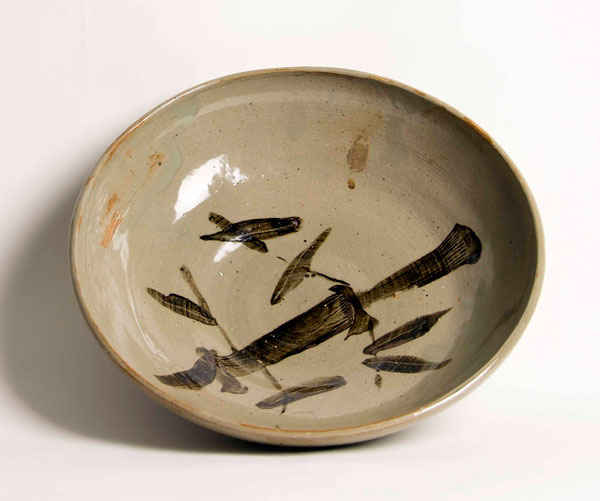 66. Robert Carrell   Bamboo Pottery Bowl   Stoneware   Washington, DC   304-258-6822