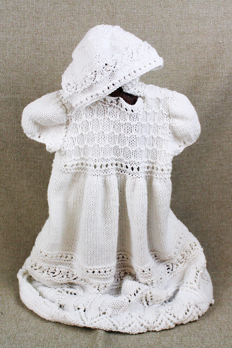 Irene Taylor, Hand Knit Christening Gown