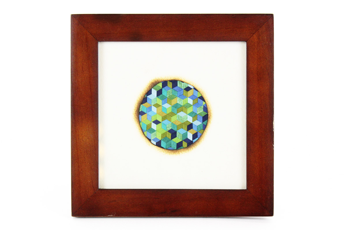 Mary Klotz, Small Framed Triaxial Weave